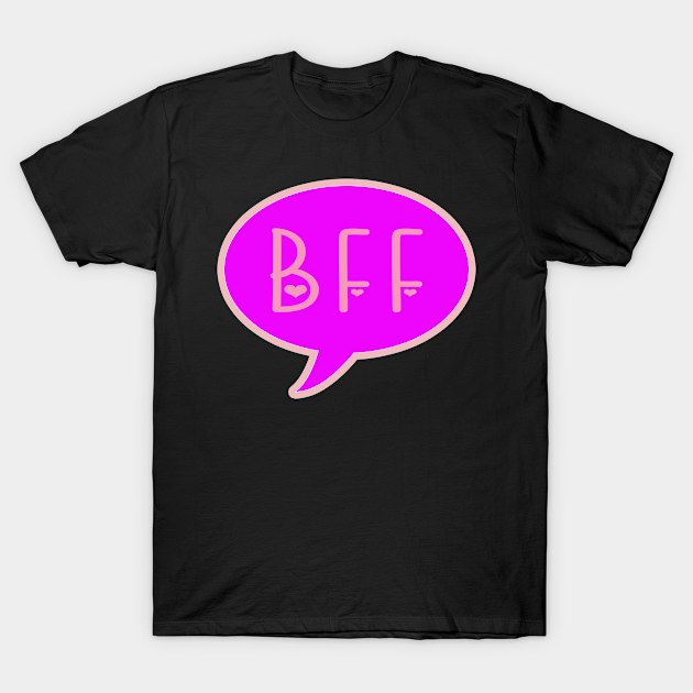 BFF Best Friends Forever T-Shirt by tropicalteesshop